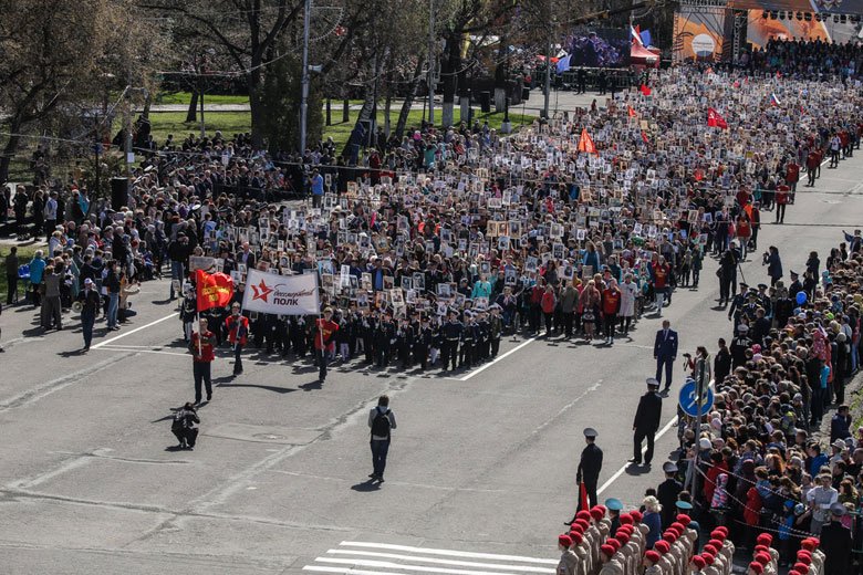 В России отменили шествие «Бессмертный полк»