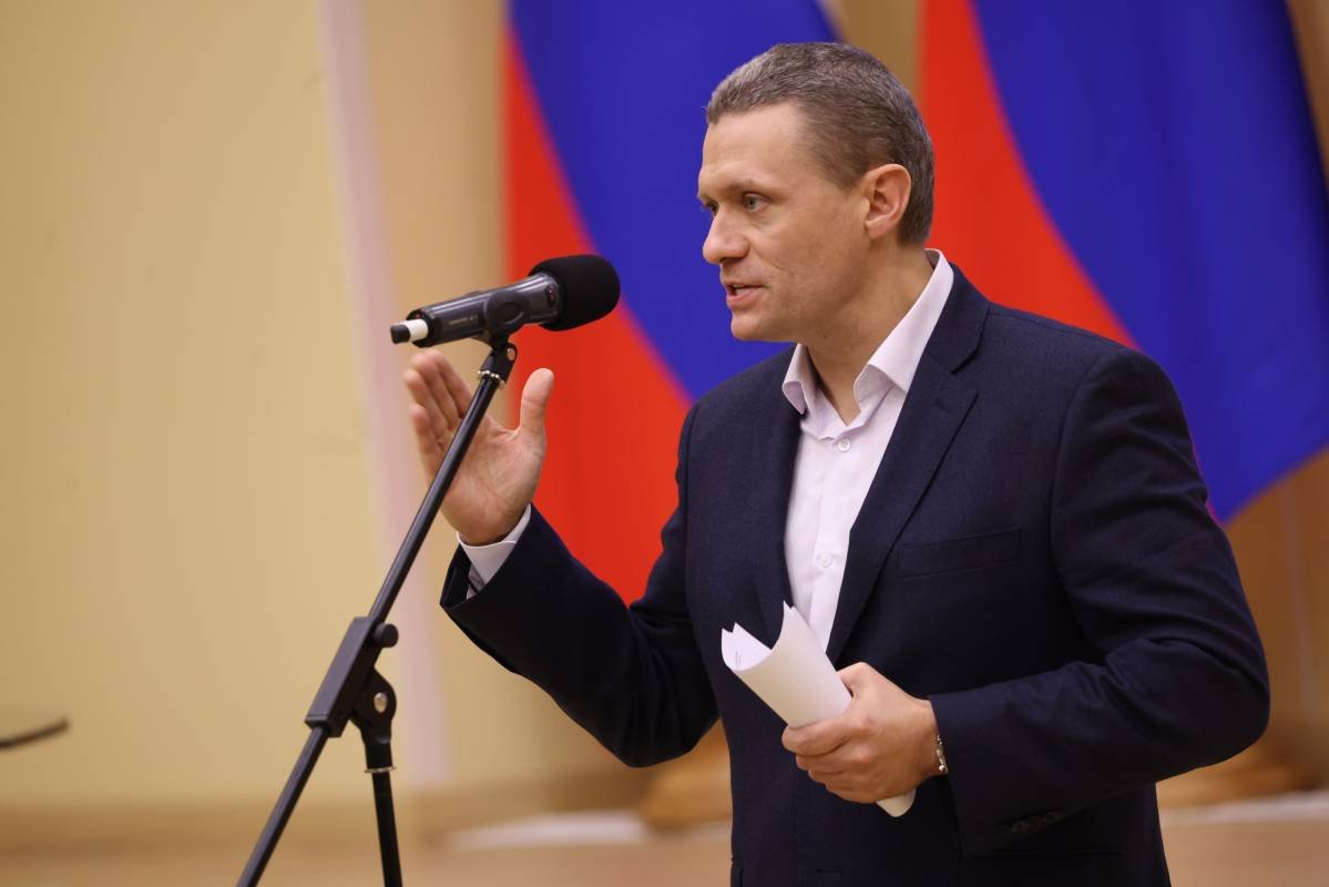 28 мая Георгий Филимонов выступит с обращением к Законодательному собранию Вологодской области