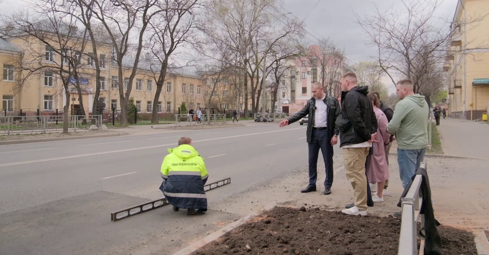 Андрей Накрошаев поручил устранить нарушения при укладке асфальта на улице Герцена