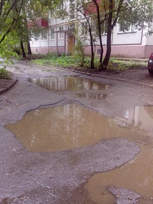 Дорога к двум детским садам на Можайского