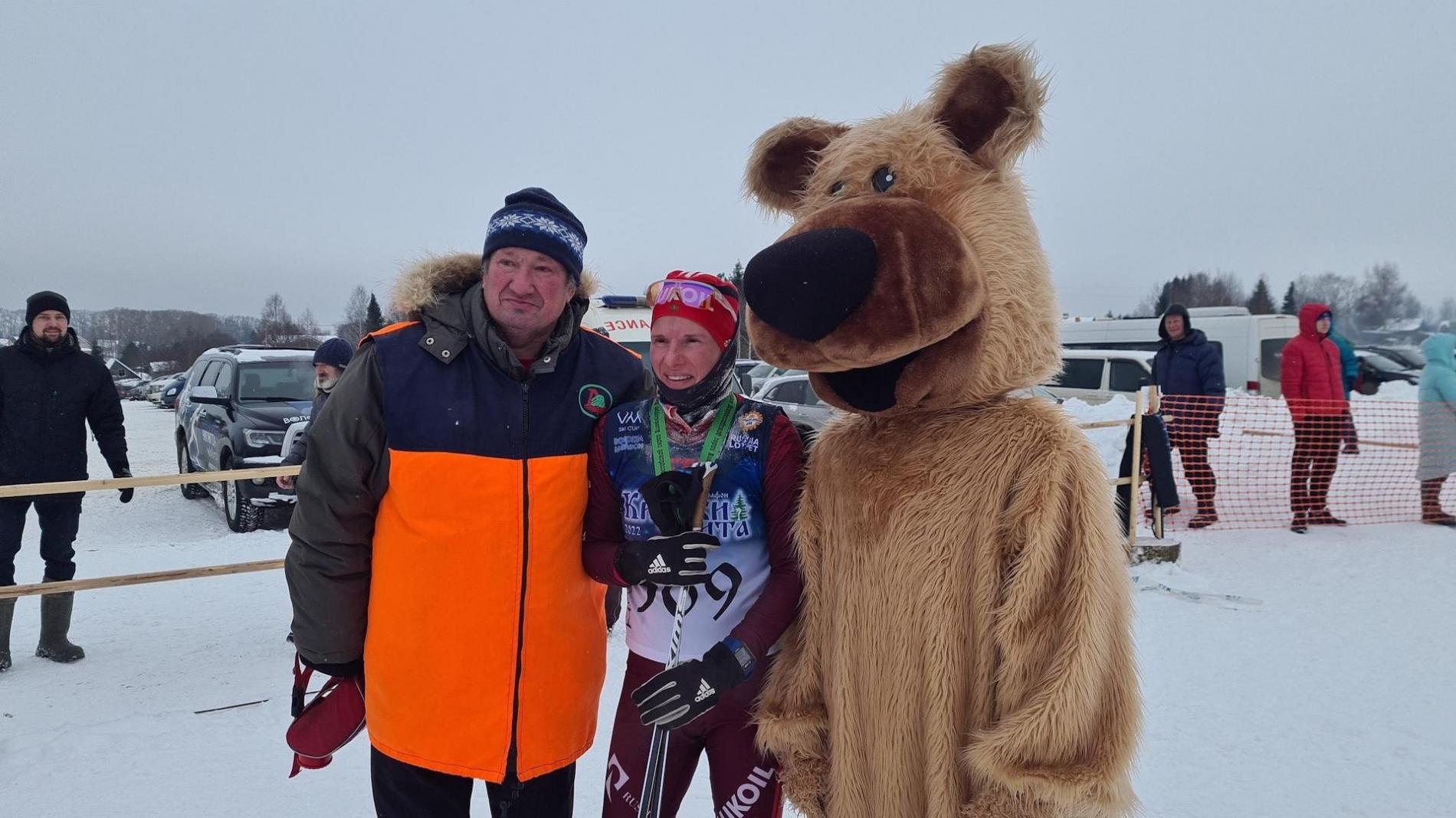 Вологжанка победила в лыжном марафоне Всероссийской серии Russialoppet