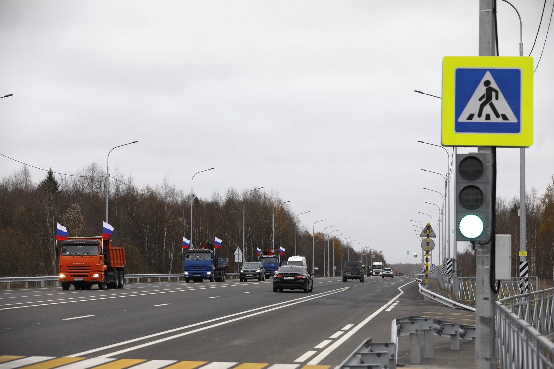 В Вологодской области открыли движение по обновленному участку федеральной  трасс А-114 | 24.10.2023 | Вологда - БезФормата