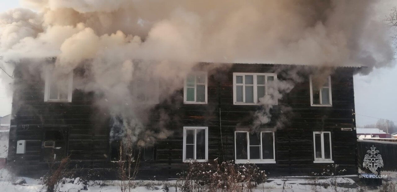 Два пожилых человека погибли во время пожара в Вожеге | 04.12.2023 | Вологда  - БезФормата