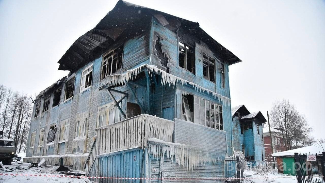 В Вологде разберут сгоревший дом на Советском проспекте | 19.12.2023 |  Вологда - БезФормата