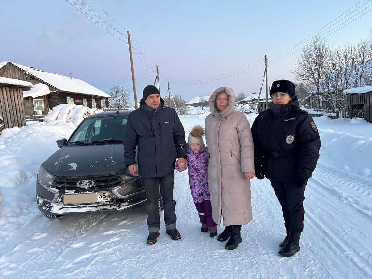 В Вологодской области полицейские нашли пропавшую семью | 03.01.2024 |  Вологда - БезФормата