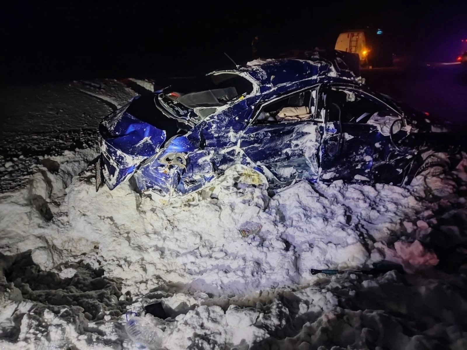 Девушка погибла в страшном ДТП в Грязовецком районе | 18.01.2024 | Вологда  - БезФормата