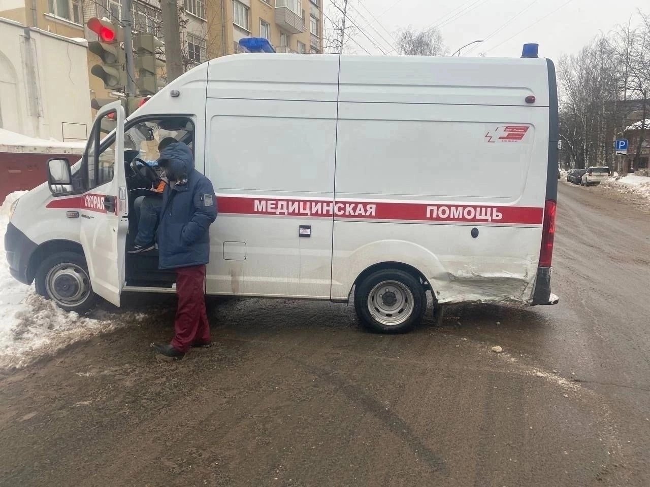 В Вологде автомобиль «скорой помощи» попал в ДТП » Онлайн Вологда - о том,  чем живет Вологда