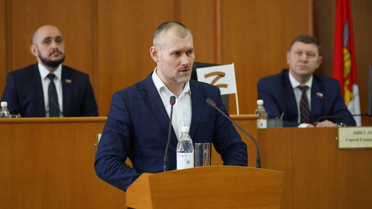 Андрея Накрошаева официально назначили исполняющим обязанности мэра Вологды