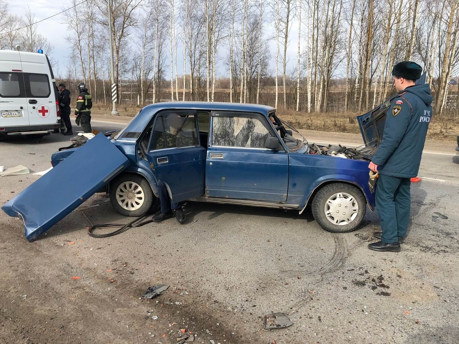 Один человек пострадал в ДТП в Вологодском округе | 01.04.2024 | Вологда -  БезФормата