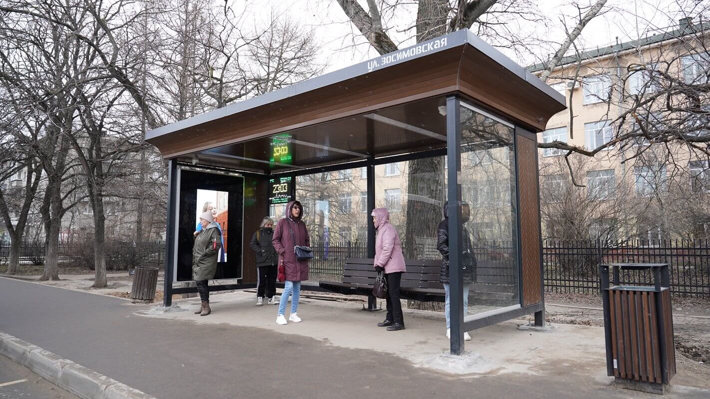 В Вологде проходит второй этап установки «умных» остановок | 08.04.2024 |  Вологда - БезФормата