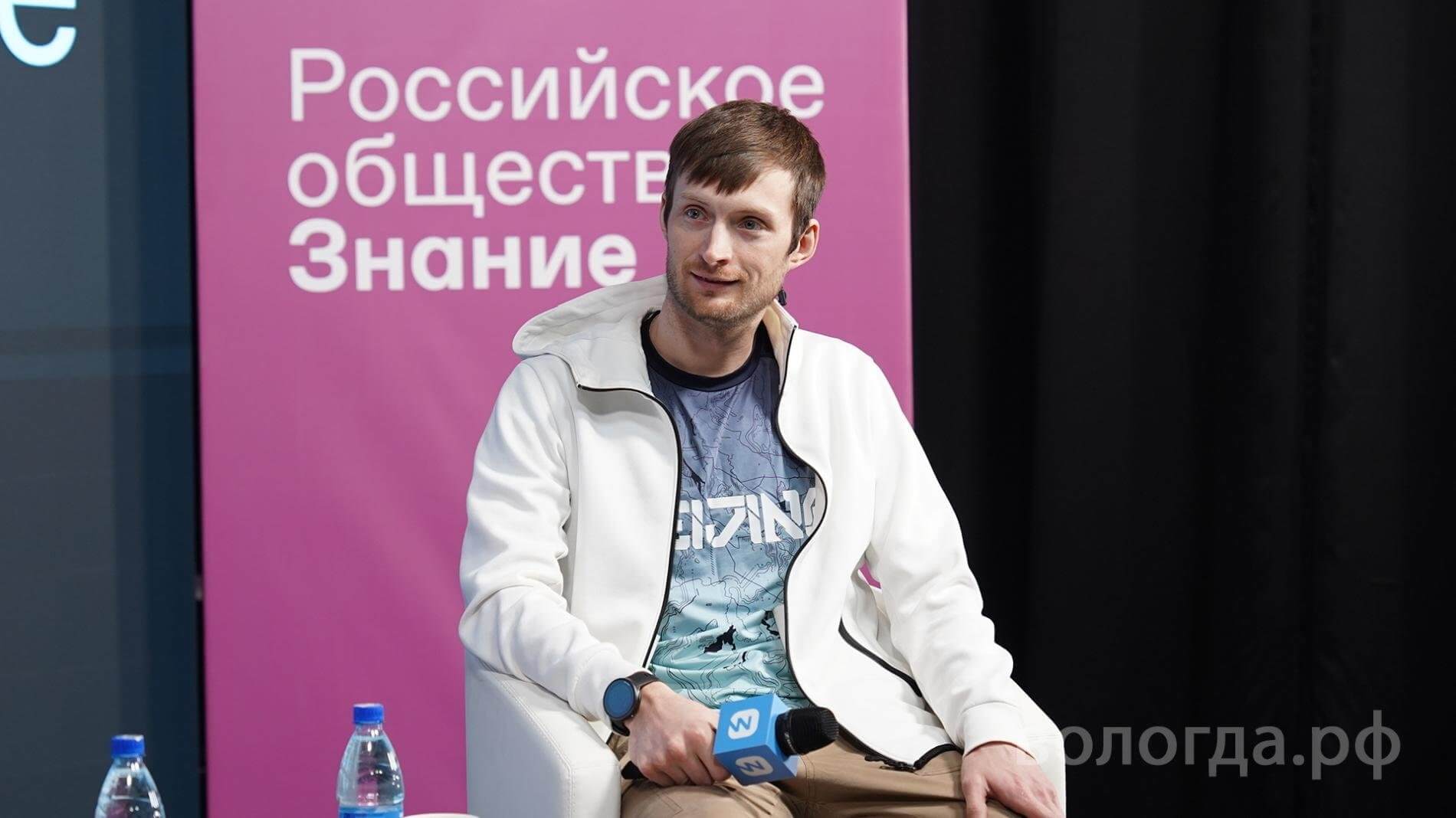 Биатлонист Максим Цветков поделился с вологжанами секретами своего успеха