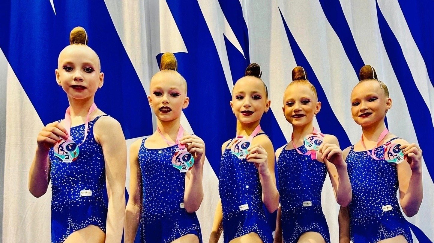 Юные гимнастки из Вологды взяли бронзу на всероссийских соревнованиях