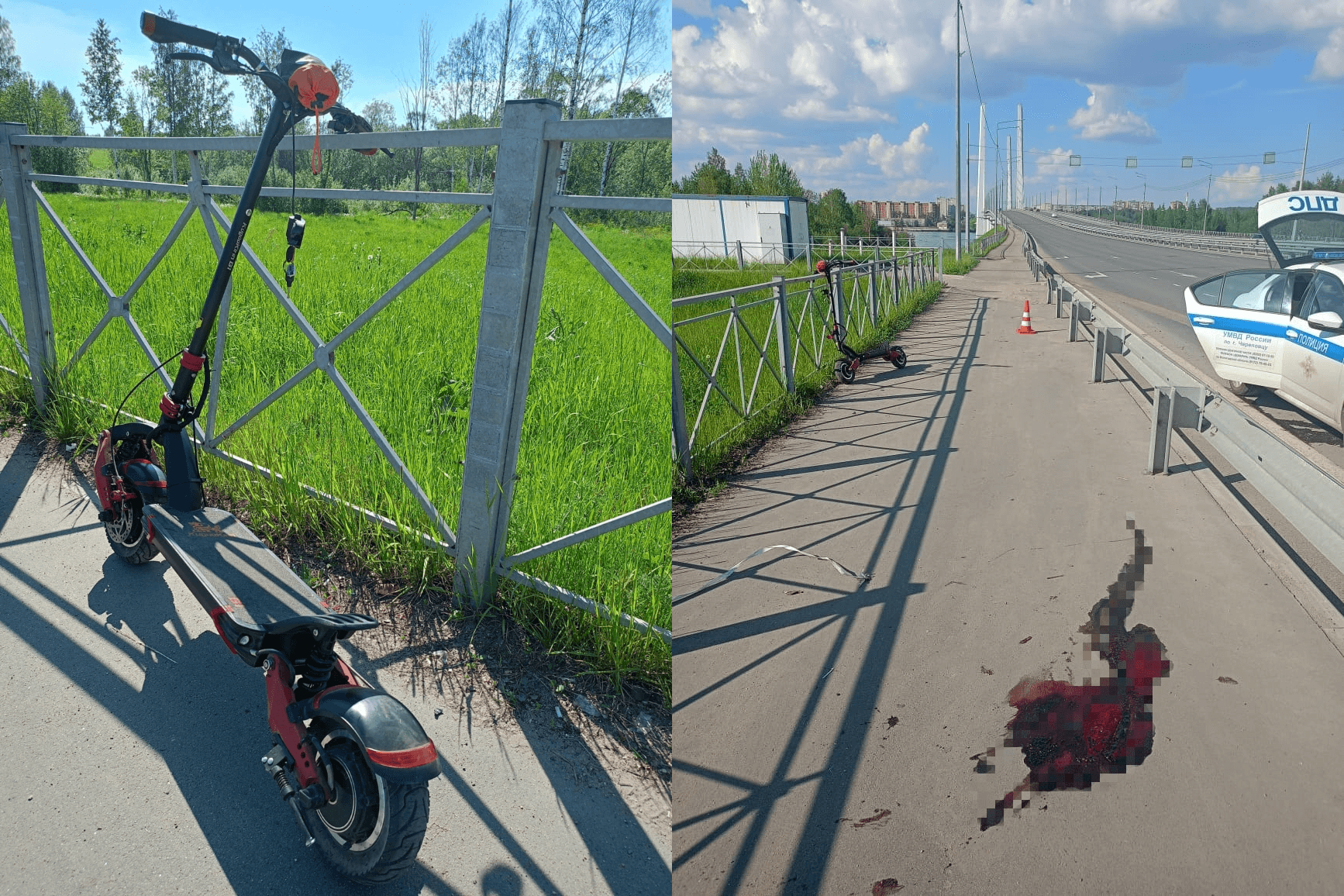 В Череповце мужчина впал в кому после падения с электросамоката |  03.06.2024 | Вологда - БезФормата