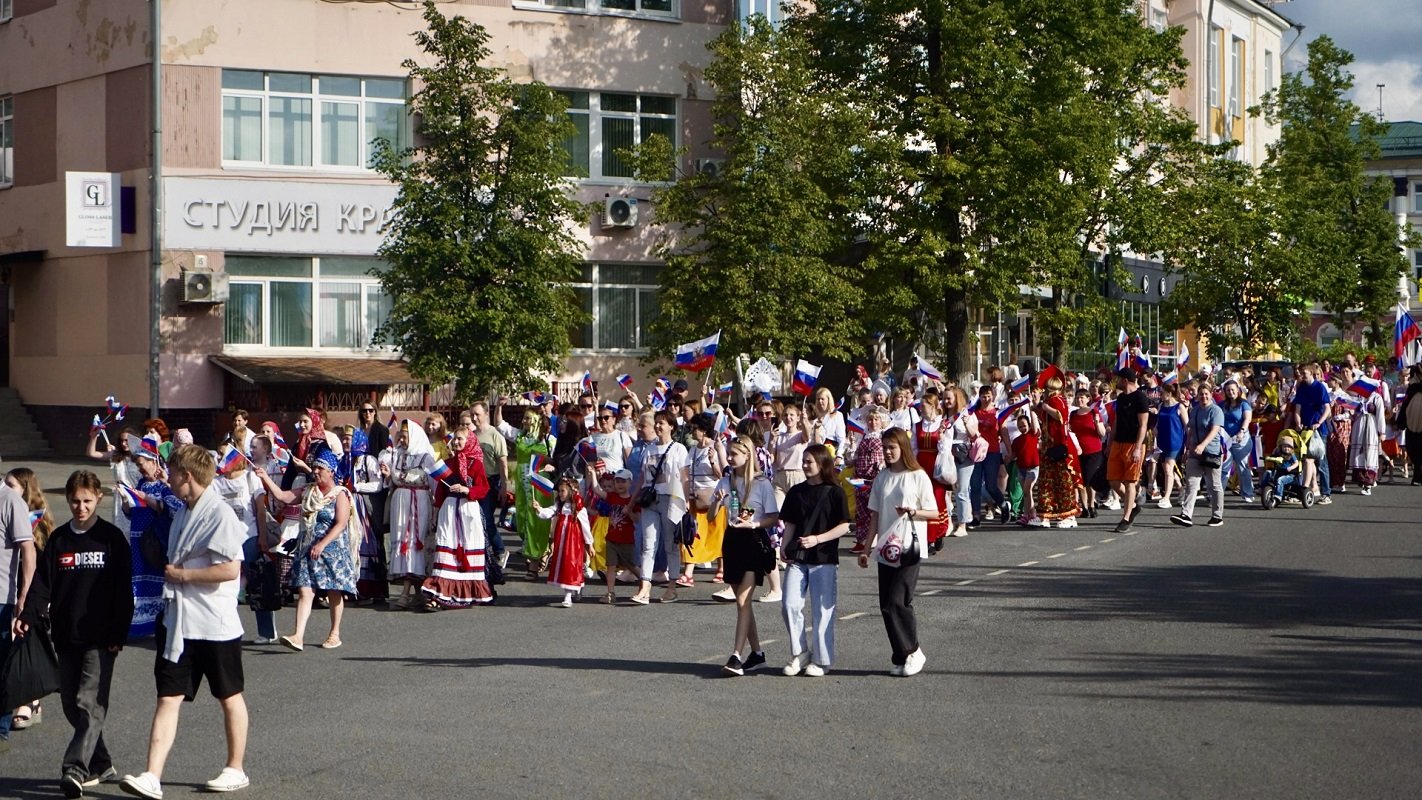 В Вологде отметили День России | 13.06.2024 | Вологда - БезФормата