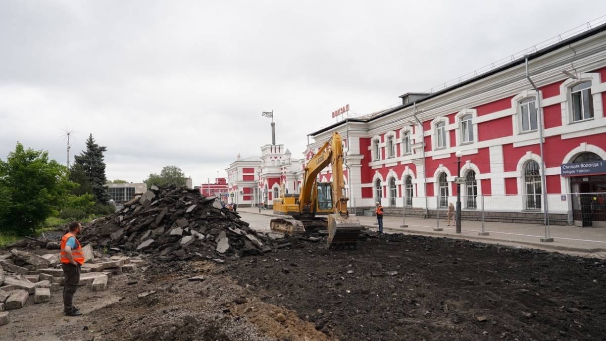 До конца года в Вологде благоустроят более 10 общественных пространств,  дворов и участков дорог » Онлайн Вологда - о том, чем живет Вологда