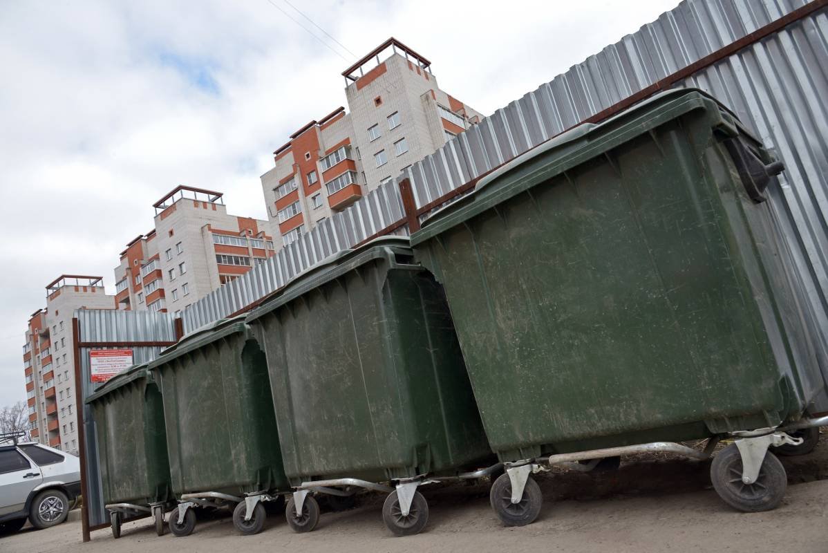 В Вологодской области обустроили более тысячи контейнерных площадок