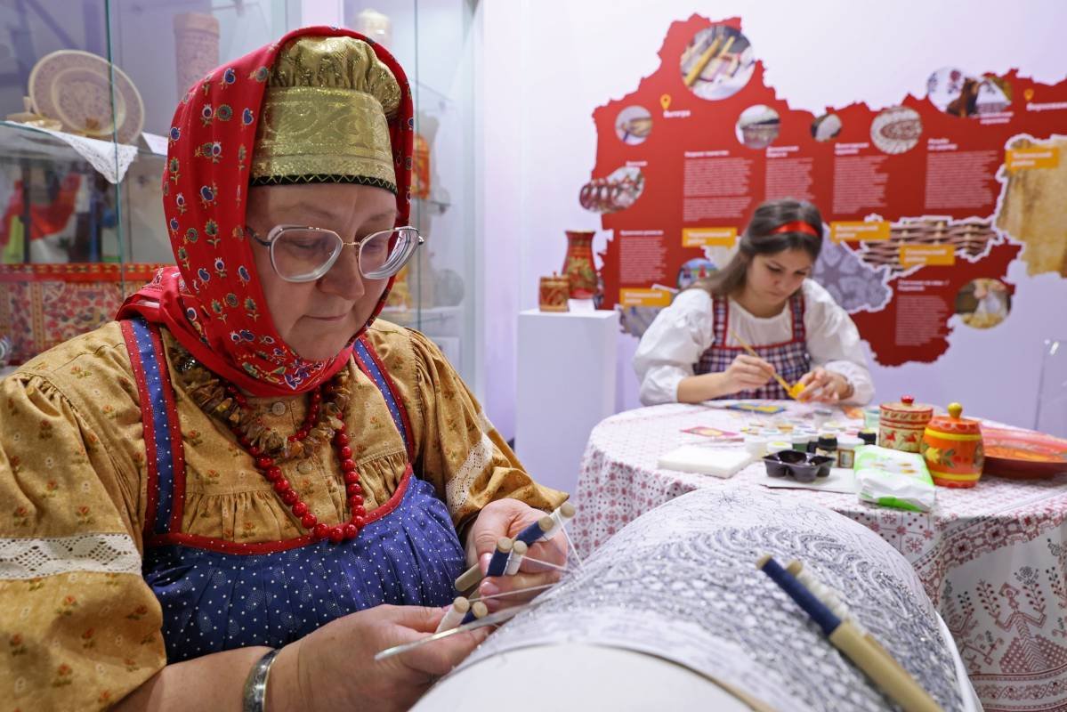 В Вологодской области прошел фестиваль кружевоплетения «Волшебная ниточка»