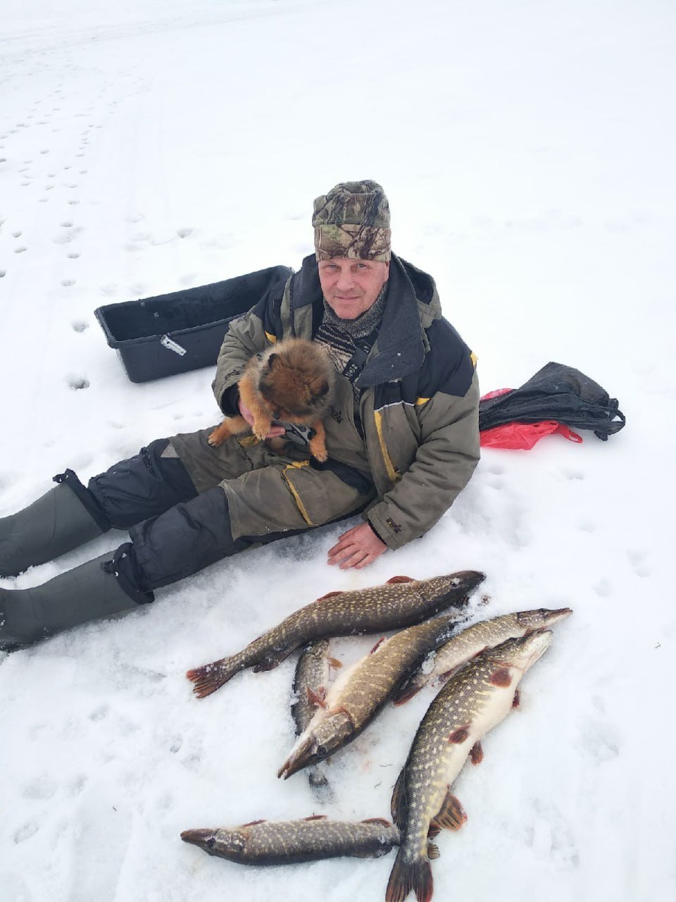 Ветеран пожарной охраны спас двух рыбаков, провалившихся под лёд