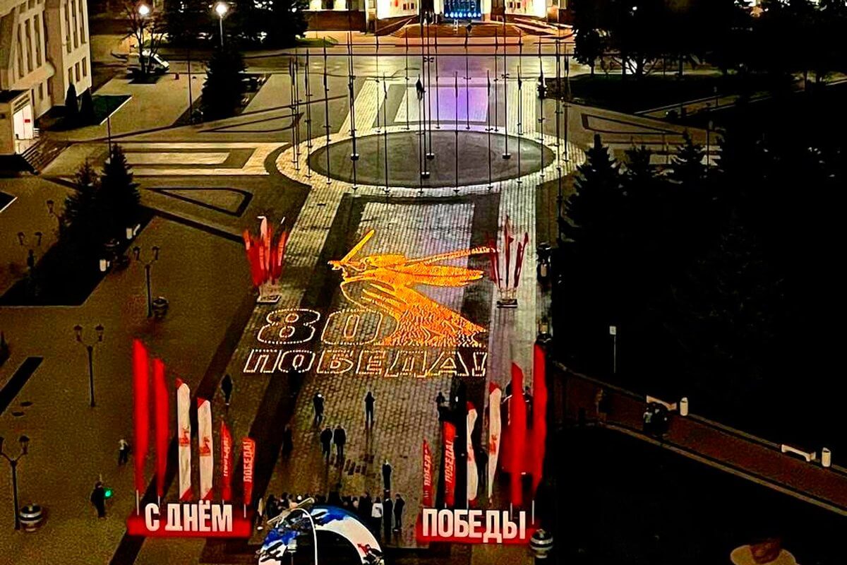 В Вологде зажгли 3500 свечей в честь героев Великой Отечественной войны