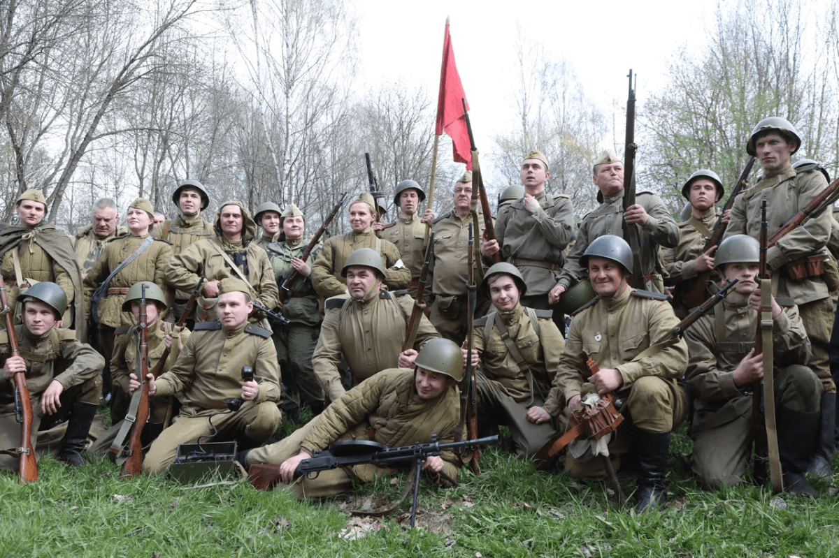 В Вологде воссоздали один из эпизодов Великой Отечественной войны