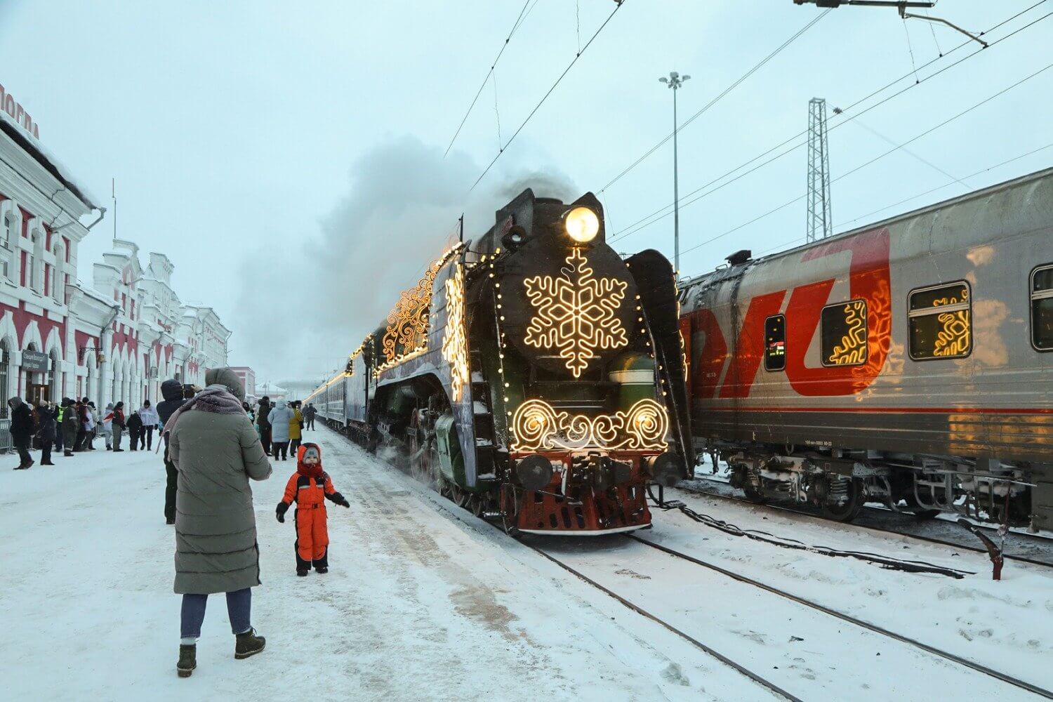 Поезд Деда Мороза прибудет в Вологду 10 января (0+)