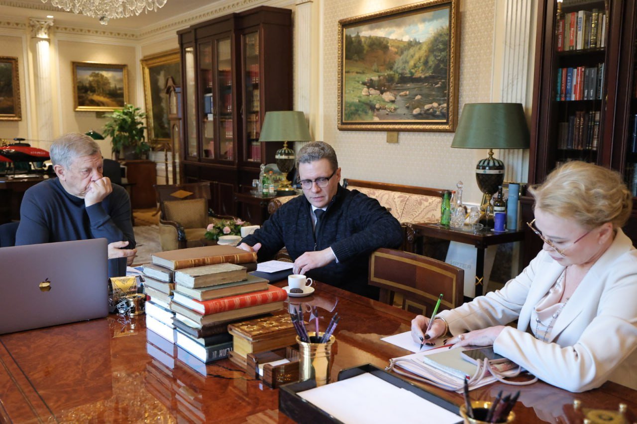 Георгий Филимонов обсудил с основателем АФК «Система» развитие ОЭЗ в Великоустюгском округе