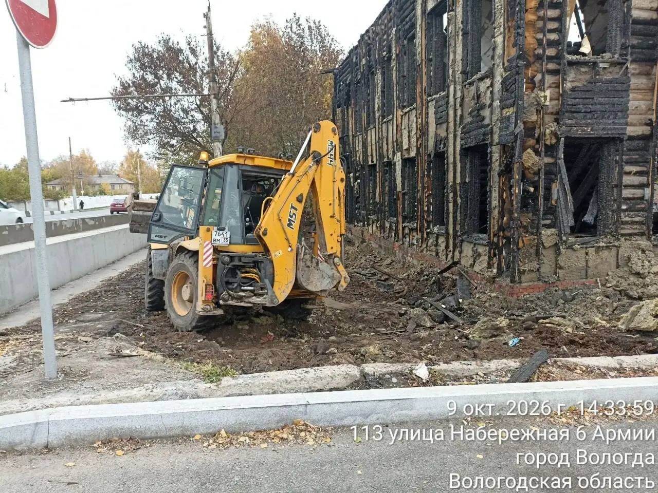 Сгоревший в Вологде «дом со штурвалами»могут снести